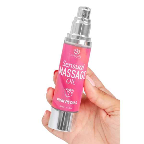 Huile de massage pétales de roses 50 ml Secret Play